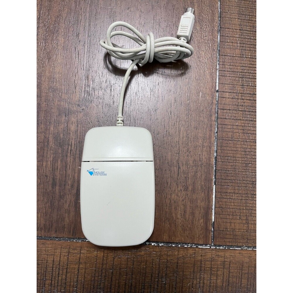 Vintage Mouse Systems 404015-001 1-Button Mechanical Bus Mouse